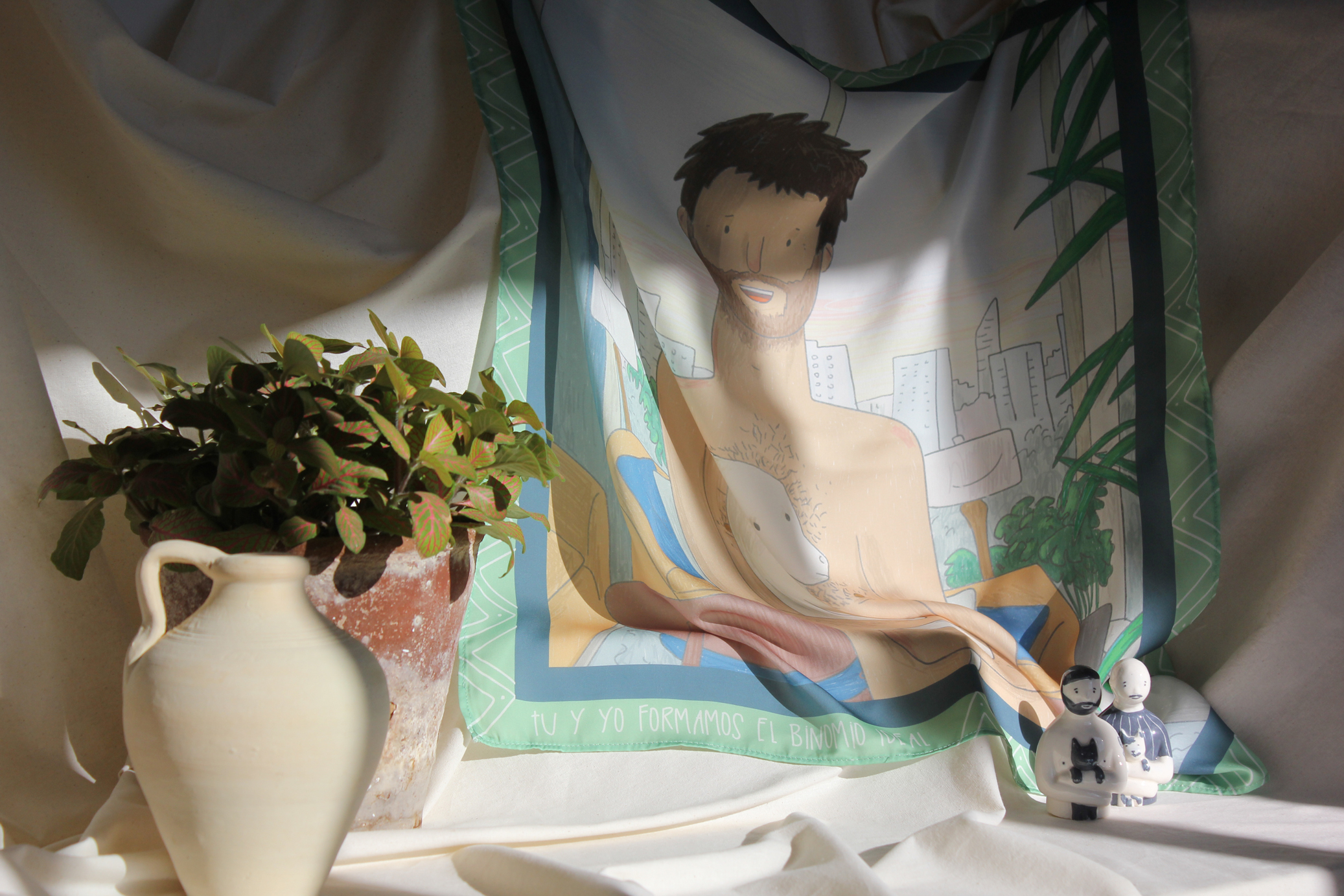 panuelo hombre perro