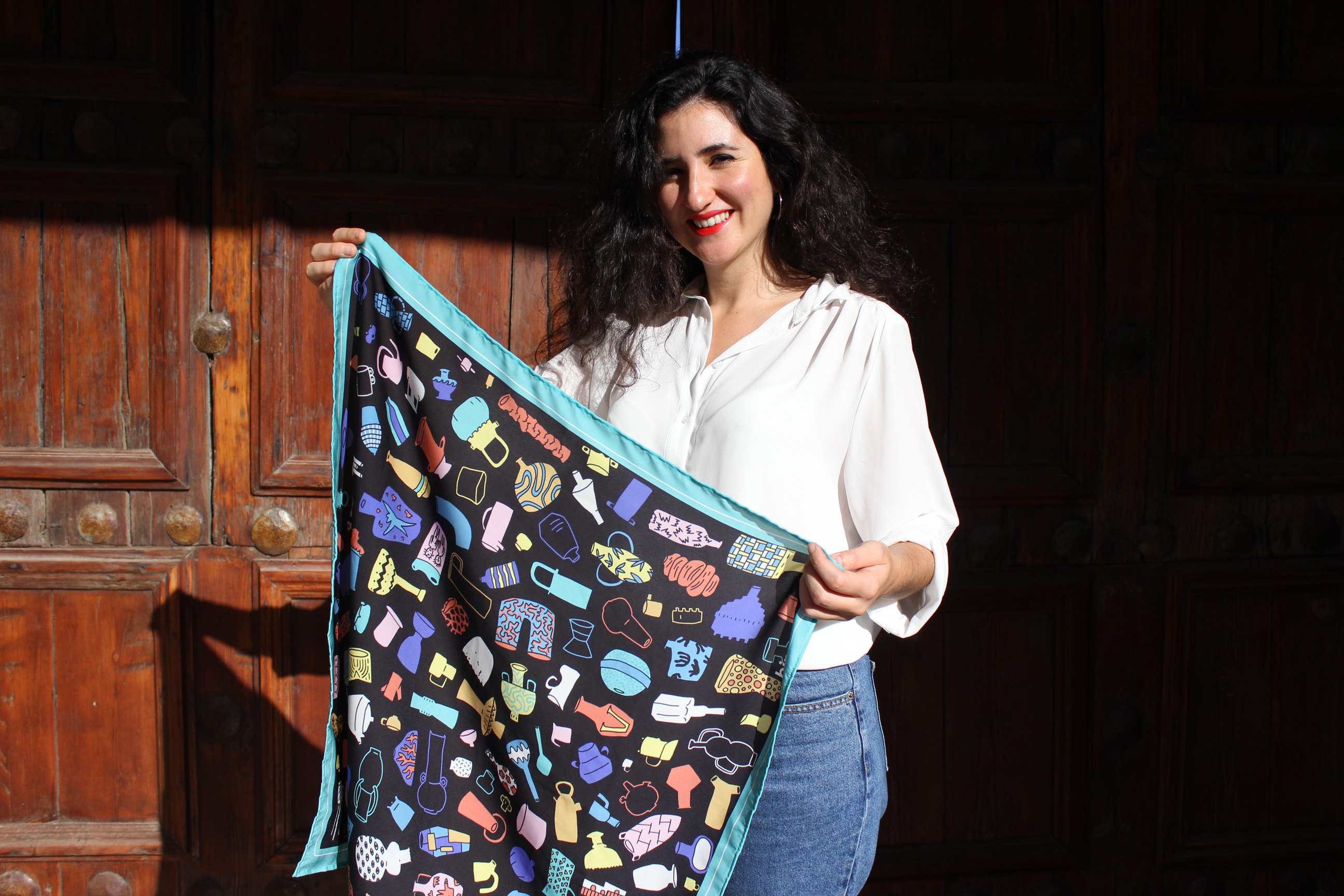 fotografia ilustración entre plantas